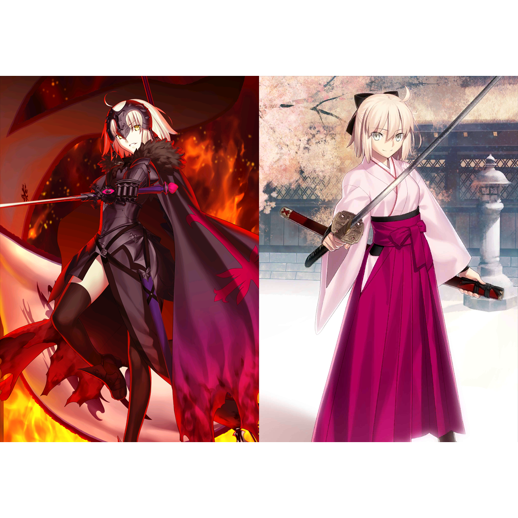 [NA] Fate Grand Order FGO Jeanne alter Jalter + Okita + 1000SQ starter account-Mobile Games Starter