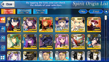 [NA] Fate Grand Order FGO Space Ishtar Hokusai starter account-Mobile Games Starter