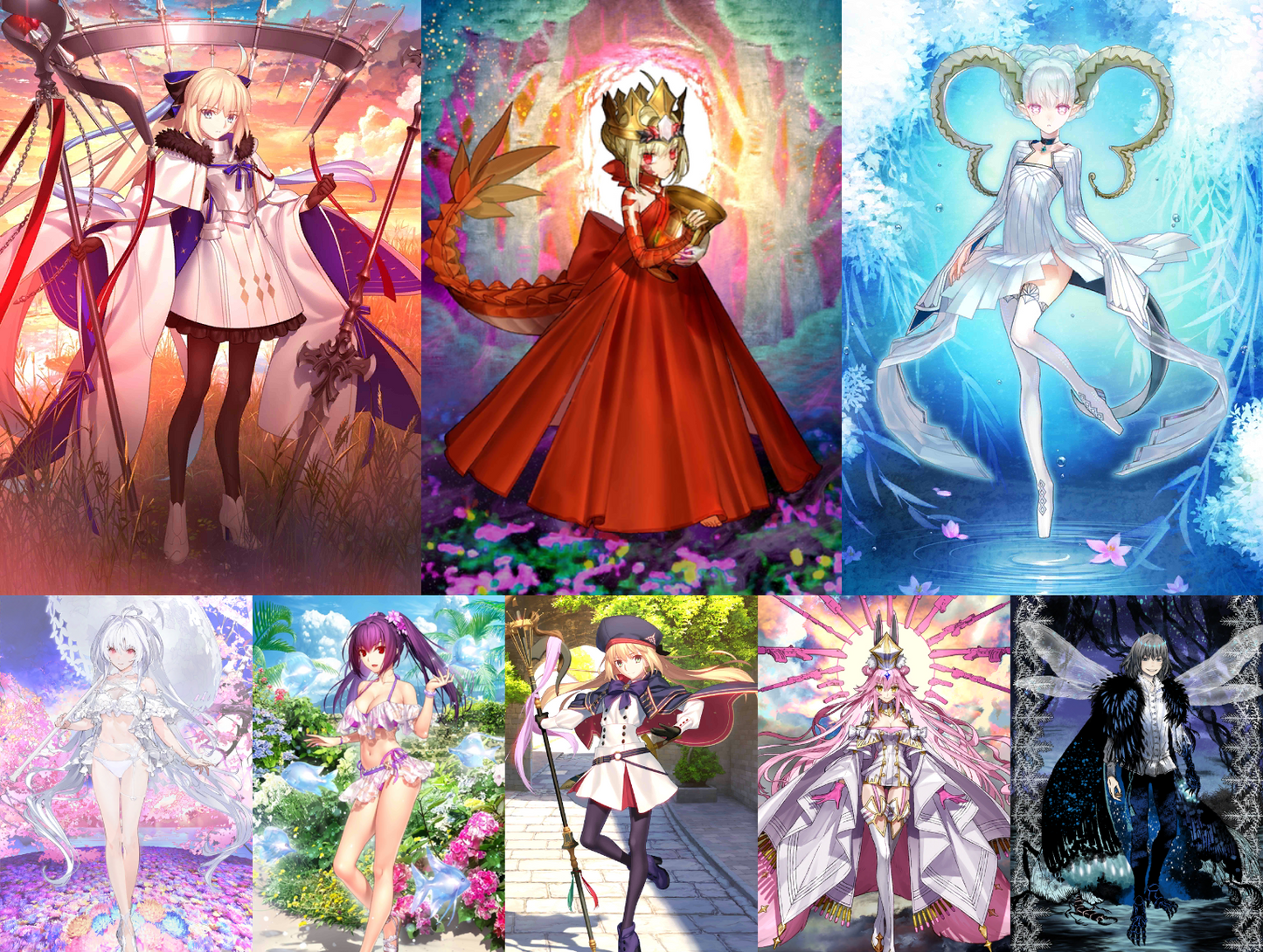[NA] FGO Aesc the Savior Draco Tiamat + Skadi Lady Avalon Altria Caster Koyanskaya Oberon Fate Grand Order starter account-Mobile Games Starter