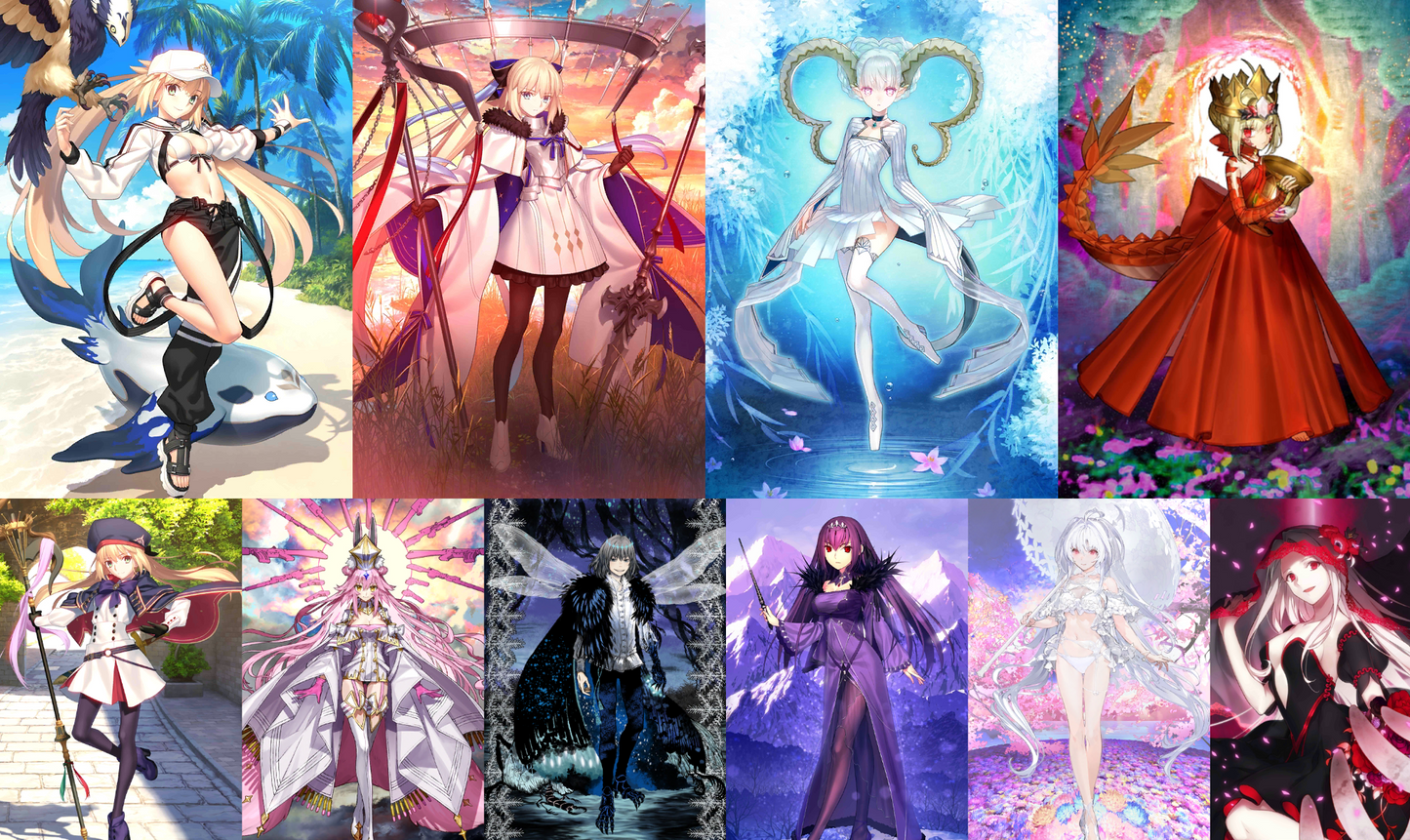 [NA] FGO Altria Caster Berserker Aesc the Savior Draco Tiamat + 2000SQ + Lady Avalon Skadi Altria Caster Koyanskaya Oberon Fate Grand Order endgame account-Mobile Games Starter