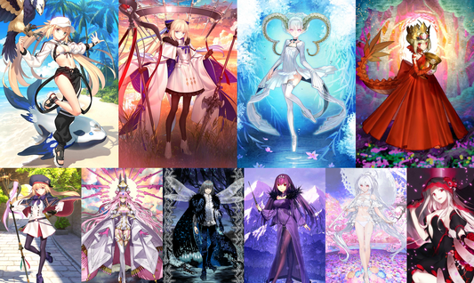 [NA] FGO Altria Caster Berserker Aesc the Savior Draco Tiamat + 2000SQ + Lady Avalon Skadi Altria Caster Koyanskaya Oberon Fate Grand Order endgame account-Mobile Games Starter