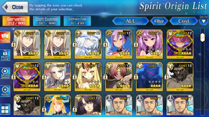 [NA] FGO Altria Caster Berserker Draco Tiamat + Lady Avalon Altria Caster Koyanskaya Oberon Fate Grand Order starter account-Mobile Games Starter