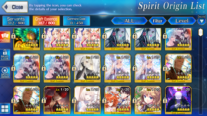 [NA] FGO Altria Caster Berserker Draco Tiamat + Lady Avalon Altria Caster Koyanskaya Oberon Fate Grand Order starter account-Mobile Games Starter
