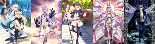 [NA] FGO Altria Caster Berserker Melusine ruler + Altria caster Koyanskaya Oberon+ 3000-3200SQ Castoria Fate Grand Order starter account (see options)-Mobile Games Starter