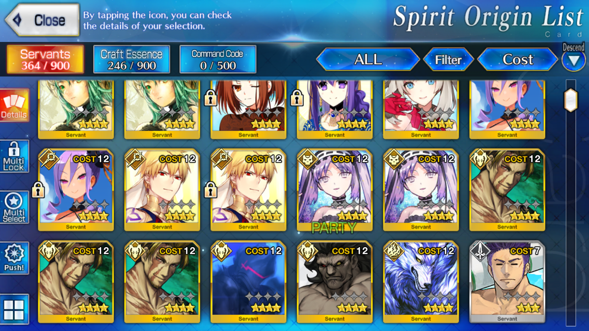 [NA] FGO Bazett Skadi Space Ereshkigal + 4x5* Fate Grand Order starter account-Mobile Games Starter