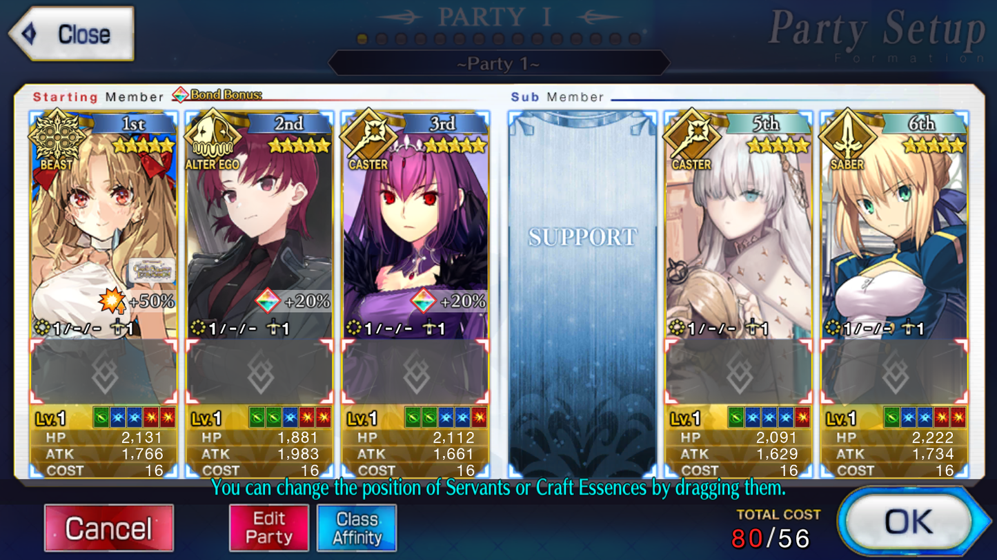 [NA] FGO Bazett Skadi Space Ereshkigal + 4x5* Fate Grand Order starter account-Mobile Games Starter