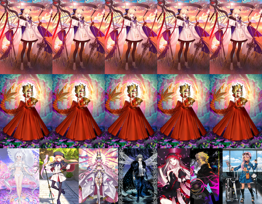 [NA] FGO double NP5 Aesc the Savior NP5 Draco + Lady Avalon Altria Caster Koyanskaya Oberon BG Chloe Fate Grand Order endgame account-Mobile Games Starter