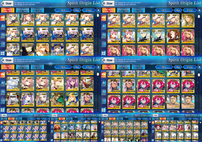 [NA] FGO double NP5 Altria Caster Berserker NP5 Melusine ruler + Altria Caster + 0~2000SQ Fate Grand Order starter account (see options)-Mobile Games Starter
