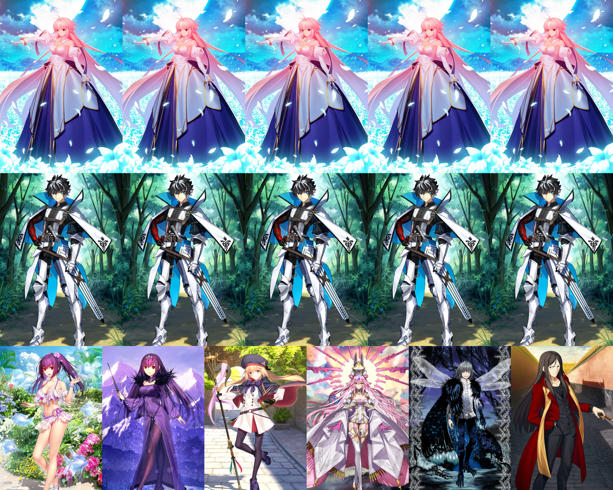 [NA] FGO double NP5 Arcueid NP5 Charlemagne + Altria Caster Koyanskaya double Skadi Oberon Waver + 800-1000SQ Fate Grand Order LB6 endgame account-Mobile Games Starter