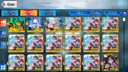 [NA] FGO double NP5 Arcueid NP5 Kukulcan + Koyanskaya Oberon BG++ Fate Grand Order endgame account-Mobile Games Starter