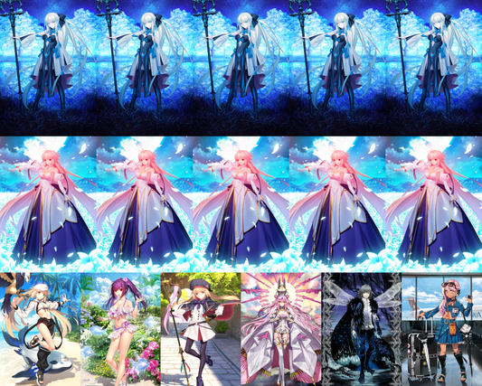 [NA] FGO double NP5 Arcueid + NP5 Morgan + Altria Caster Berserker + Altria Caster Koyanskaya Oberon Skadi ruler + Chloe Fate Grand Order Archetype: Earth NP5 endgame account-Mobile Games Starter