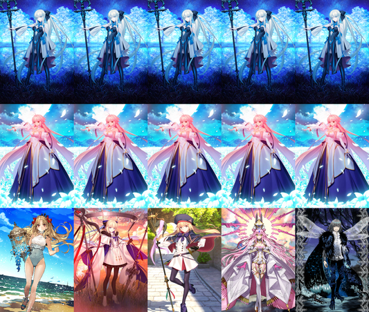 [NA] FGO double NP5 Arcueid NP5 Morgan + Space Ereshkigal Aesc the Savior + Altria Caster Koyanskaya Oberon + 300SQ Fate Grand Order endgame account-Mobile Games Starter