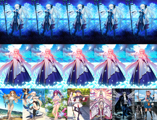 [NA] FGO double NP5 Arcueid + NP5 Morgan + Space Ereshkigal Altria Caster Berserker + Altria Caster Koyanskaya Oberon Skadi ruler + Chloe + 500SQ Fate Grand Order Archetype: Earth endgame account-Mobile Games Starter
