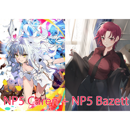 [NA] FGO double NP5 Bazett NP5 Caren + 300-500SQ LB6 Fate Grand Order endgame account-Mobile Games Starter