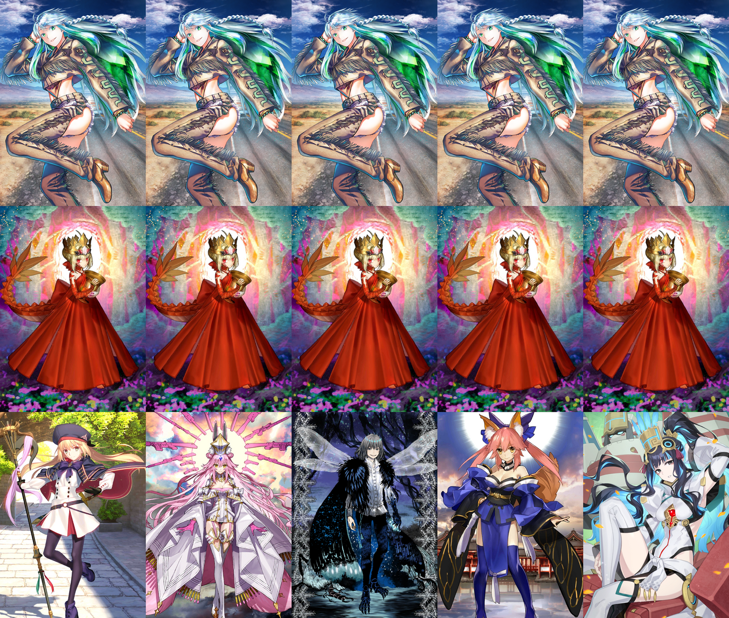 [NA] FGO double NP5 Draco NP5 Kukulcan + Altria Caster Koyanskaya Oberon Tamamo Fate Grand Order starter account-Mobile Games Starter