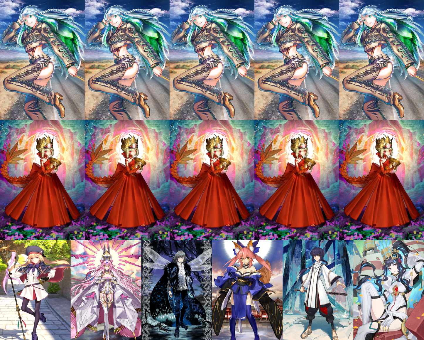 [NA] FGO double NP5 Draco NP5 Kukulcan + Takeru Altria Caster Koyanskaya Oberon Tamamo Fate Grand Order starter account-Mobile Games Starter