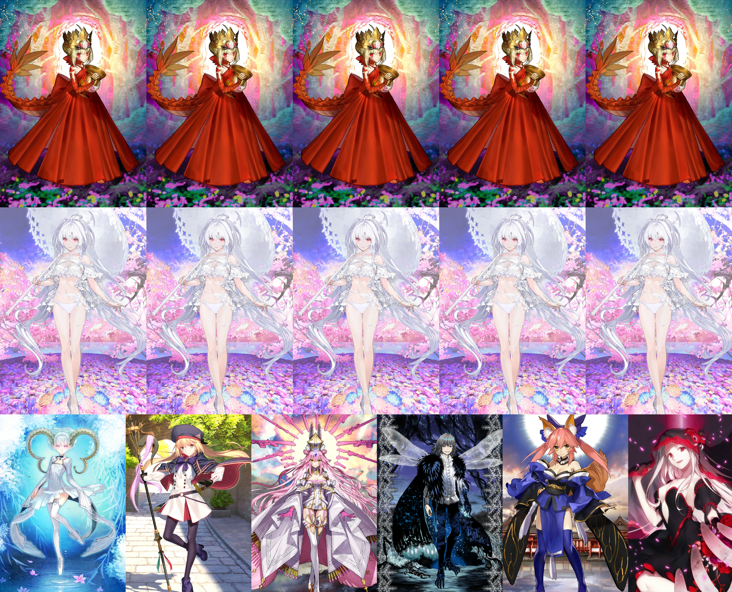 [NA] FGO double NP5 Draco NP5 Lady Avalon + Tiamat Altria Caster Koyanskaya Oberon Tamamo BG Fate Grand Order starter account-Mobile Games Starter