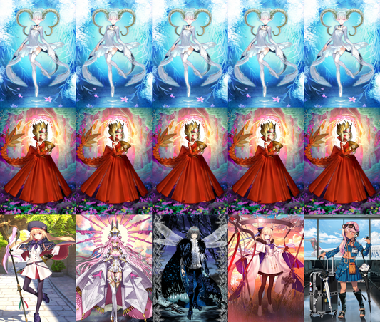 [NA] FGO double NP5 Draco NP5 Tiamat + Altria Caster Koyanskaya Oberon Chloe + 0-1000SQ Fate Grand Order endgame account (see options)-Mobile Games Starter