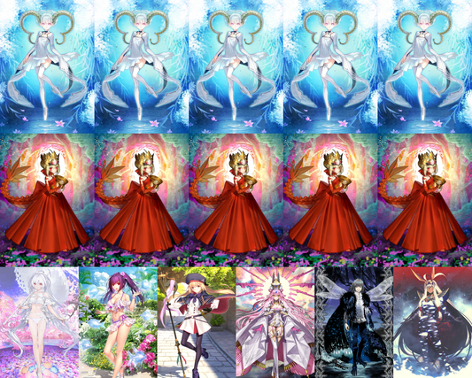 [NA] FGO double NP5 Draco NP5 Tiamat + Altria Caster Koyanskaya Oberon Lady Avalon Skadi ruler Fate Grand Order starter account-Mobile Games Starter