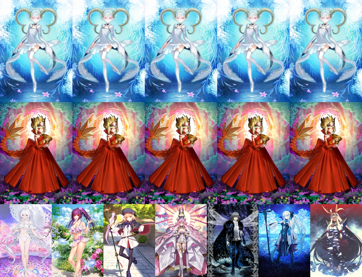 [NA] FGO double NP5 Draco NP5 Tiamat + Altria Caster Koyanskaya Oberon Lady Avalon Skadi ruler Fate Grand Order starter account-Mobile Games Starter