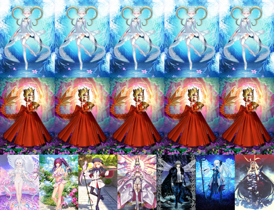 [NA] FGO double NP5 Draco NP5 Tiamat + Altria Caster Koyanskaya Oberon Lady Avalon Skadi ruler Fate Grand Order starter account-Mobile Games Starter