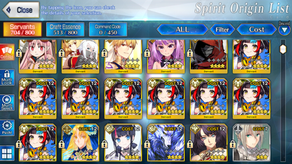 [NA] FGO double NP5 Ibuki berserker NP6 Kama avenger + Altria Caster + 200SQ Fate Grand Order NP5 endgame account-Mobile Games Starter