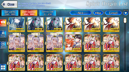 [NA] FGO double NP5 Kama NP5 Avenger + Skadi(ruler) + 1600SQ Fate Grand Order endgame account-Mobile Games Starter