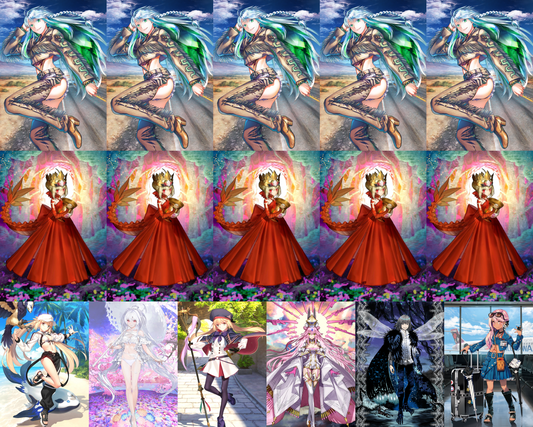 [NA] FGO double NP5 Kukulcan + NP5 Draco + NP2 Altria Caster Berserker + NP2 Lady Avalon Altria Caster Koyanskaya Oberon + 4~5x5* Fate Grand Order endgame account-Mobile Games Starter