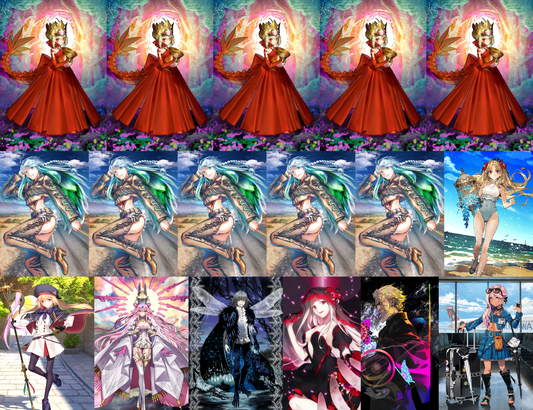 [NA] FGO double NP5 Kukulcan + NP5 Draco + Space Ereshkigal Altria Caster Koyanskaya Oberon + 4~5x5* + 3 Black Grail Kscope Fate Grand Order endgame account-Mobile Games Starter