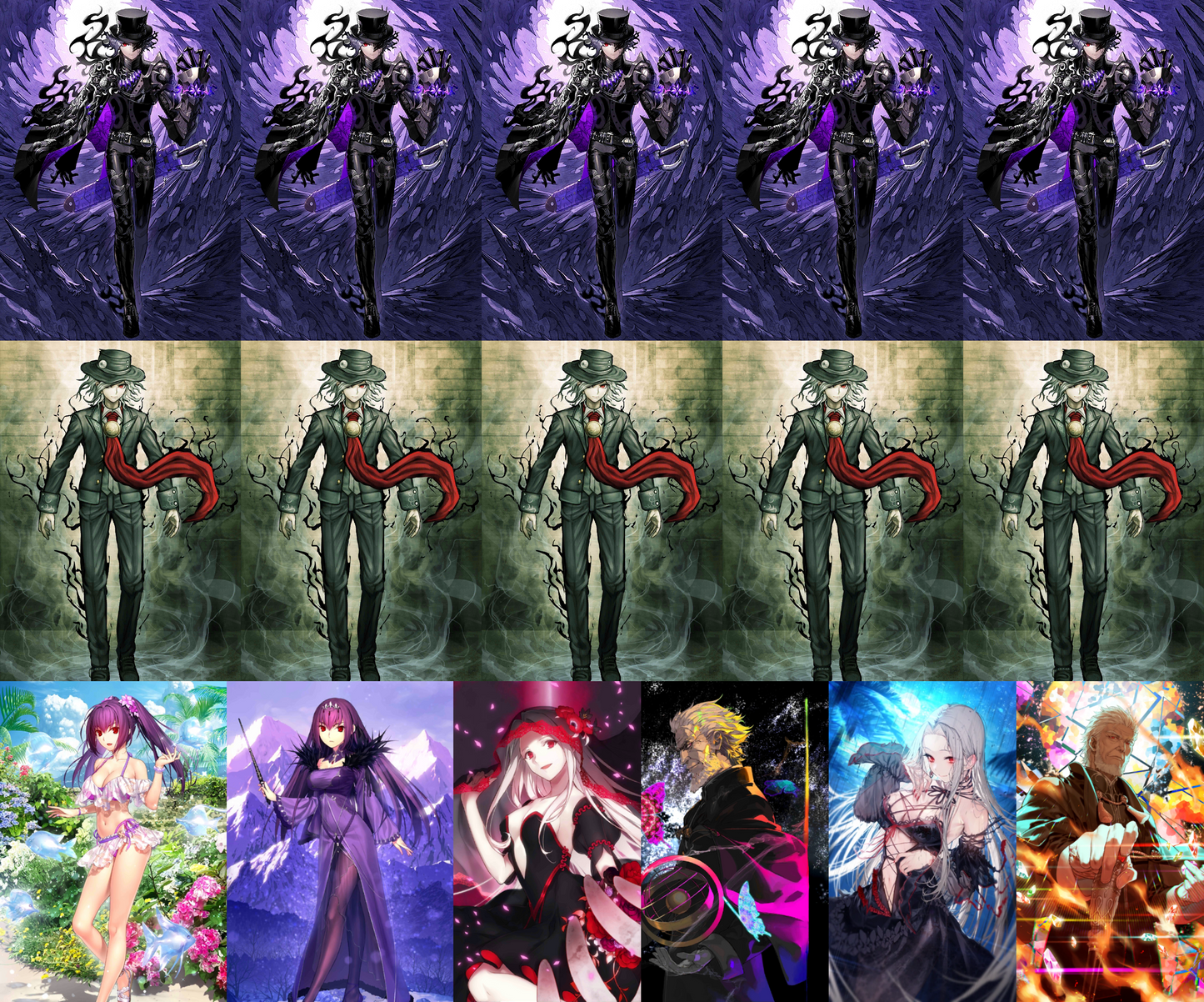 [NA] FGO double NP5 Monte Cristo + NP5 Edmond Dantes + double Skadi BG + 180SQ Fate Grand Order endgame LB6 account-Mobile Games Starter