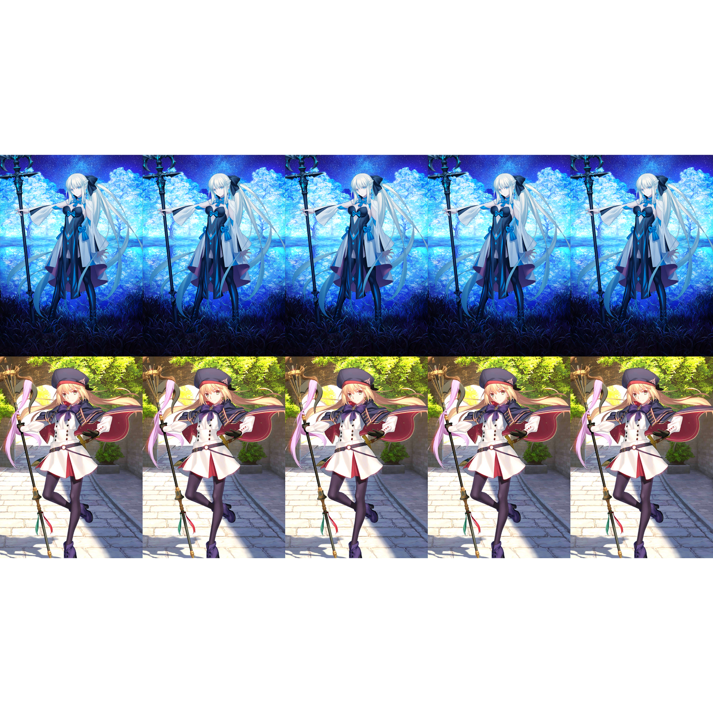 [NA] FGO double NP5 Morgan NP5 Altria Caster + 2000SQ Fate Grand Order starter account-Mobile Games Starter