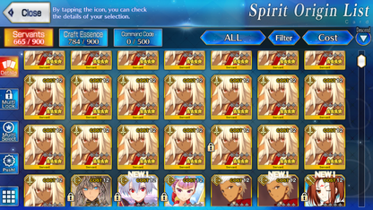 [NA][INSTANT] FGO double NP5 Morgan NP5 Arjuna alter + Koyanskaya BG Fate Grand Order starter account-Mobile Games Starter