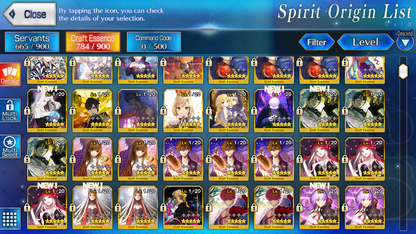 [NA][INSTANT] FGO double NP5 Morgan NP5 Arjuna alter + Koyanskaya BG Fate Grand Order starter account-Mobile Games Starter