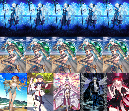 [NA] FGO double NP5 Morgan NP5 Kukulcan + Space Ereshkigal Altria Caster Koyanskaya Oberon Fate Grand Order endgame account (see options)-Mobile Games Starter