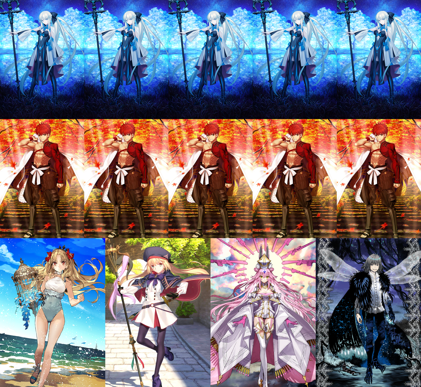 [NA] FGO double NP5 Morgan NP5 Senji Muramasa + Space Ereshkigal + Altria Caster Koyanskaya Oberon + 1400-1500SQ Fate Grand Order endgame LB6 account-Mobile Games Starter