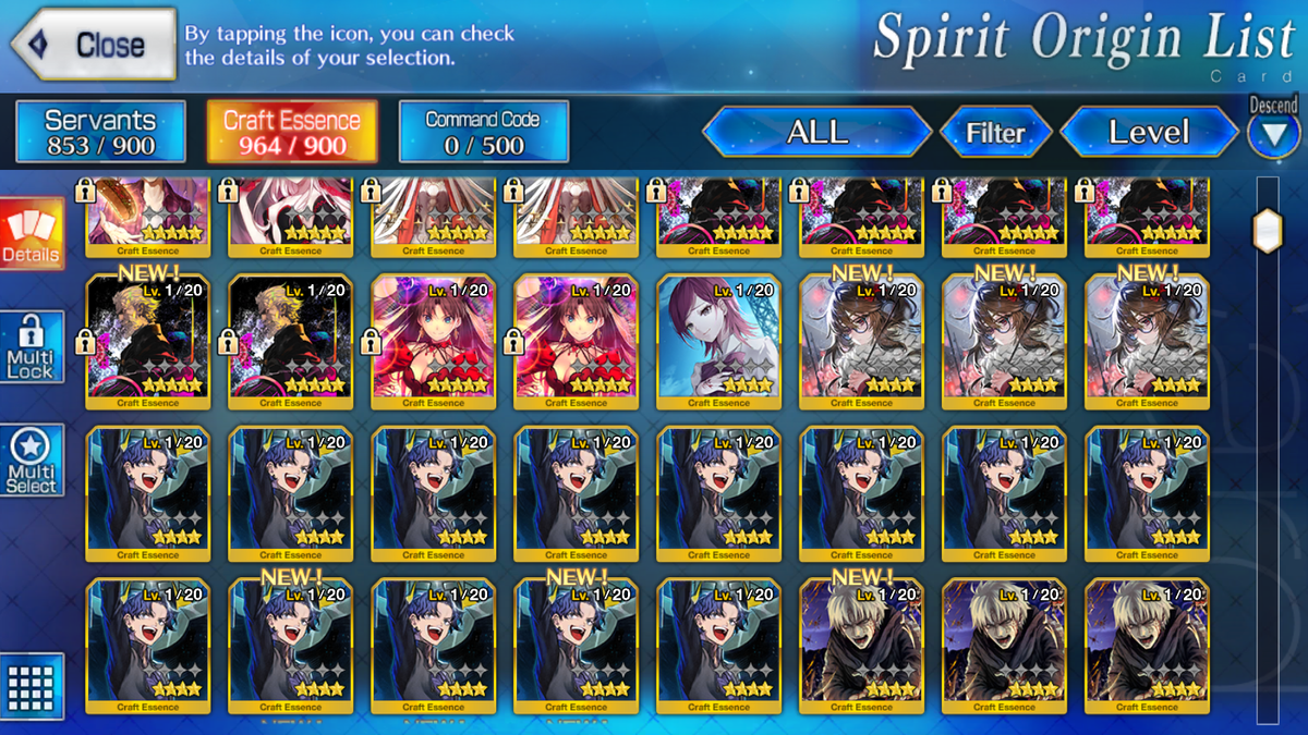 [NA] FGO double NP5 Morgan NP5 Tam Lin Lancelot Melusine + Koyanskaya Oberon + 5 Kscope BG + 200SQ + 7x5* Fate Grand Order starter account-Mobile Games Starter