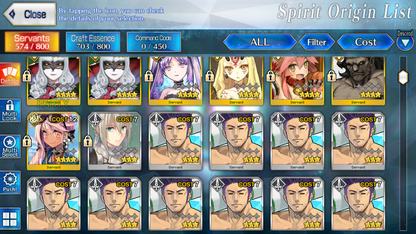 [NA] FGO double NP5 Morgan NP5 Tam Lin Lancelot Melusine + Lady Avalon Skadi Altria Caster Koyanskaya Oberon Chloe 2BG Fate Grand Order endgame account-Mobile Games Starter