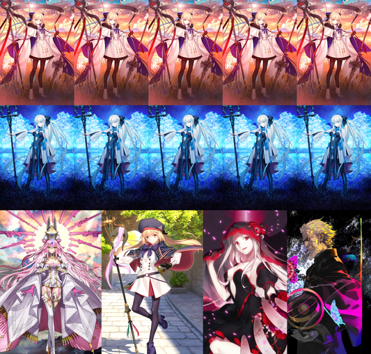 [NA] FGO double NP5 Morgan NP7 Aesc the Savior + Altria Caster Koyanskaya BG Kscope + 500-1000SQ Fate Grand Order endgame account-Mobile Games Starter