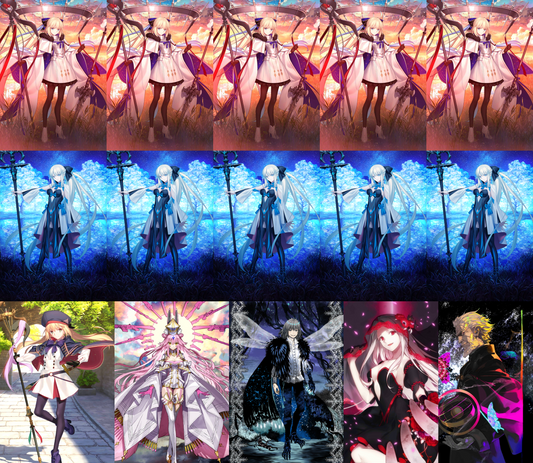 [NA] FGO double NP5 Morgan NP7 Aesc the Savior + Altria Caster Koyanskaya BG Kscope Fate Grand Order endgame account-Mobile Games Starter