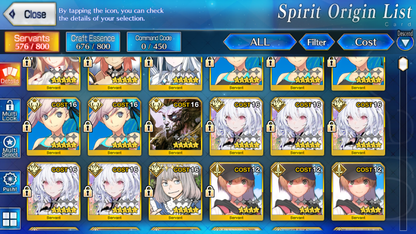 [NA] FGO double NP5 Musashi berserker NP5 Lady Avalon + Altria Caster Oberon Tamamo Fate Grand Order starter account-Mobile Games Starter