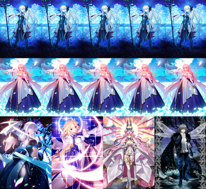 [NA] FGO double NP5 NP9 Arcueid NP5 Morgan + Koyanskaya Oberon + 0-1000SQ Fate Grand Order LB6 endgame account (see options)-Mobile Games Starter