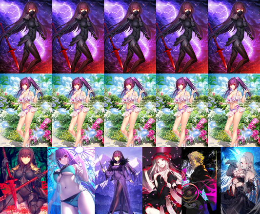 [NA] FGO double NP5 Scathach NP5 Skadi ruler + caster + 4BG + 200~300SQ Fate Grand Order endgame account-Mobile Games Starter
