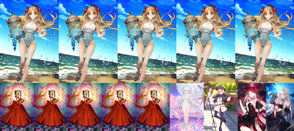 [NA] FGO double NP5 Space Ereshkigal + NP5 Draco + Altria Caster Lady Avalon BG Kscope + 200~600SQ Fate Grand Order starter account (see options)-Mobile Games Starter