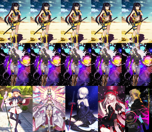 [NA] FGO double NP5 Space Ishtar + NP5 Arjuna alter + Altria Caster Koyanskaya 5Altria alter + 3BG 4Kscope +200-300SQ Fate Grand Order endgame LB6 account-Mobile Games Starter