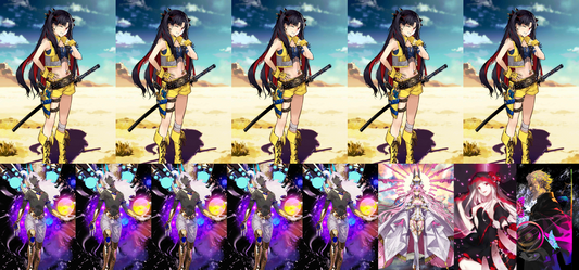 [NA] FGO double NP5 Space Ishtar + NP5 Arjuna alter + Koyanskaya BG Kscope Fate Grand Order endgame LB6 account-Mobile Games Starter