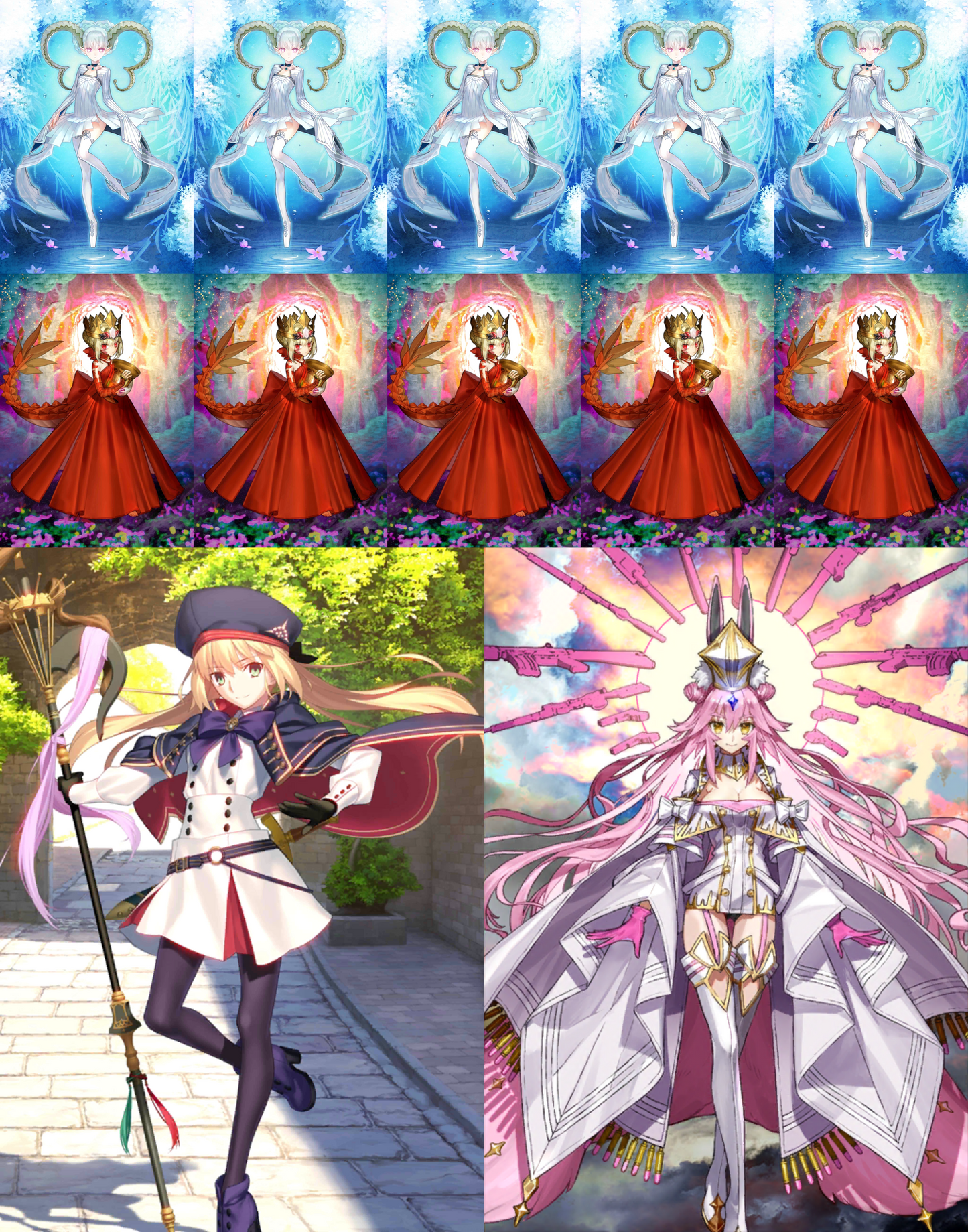 [NA] FGO double NP5 Tiamat NP5 Draco + Altria Caster Koyanskaya + 1000-3000SQ Fate Grand Order Sodom's Beast starter account (see options)-Mobile Games Starter