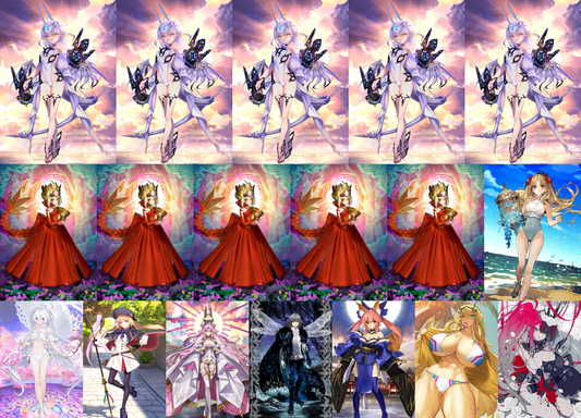 [NA] FGO double NP6 Melusine ruler NP5 Draco + Space Ereshkigal + Lady Avalon Altria Caster Koyanskaya Oberon + 200-400SQ Fate Grand Order endgame account-Mobile Games Starter