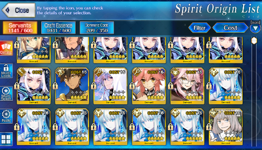 [NA] FGO double NP6 Morgan NP5 Tam Lin Lancelot + Koyanskaya Oberon Merlin+300SQ Fate Grand Order starter account-Mobile Games Starter