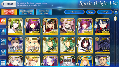 [NA] FGO double Skadi (caster+ruler/summer) Space Ishtar Koyanskaya Fate Grand Order starter account-Mobile Games Starter