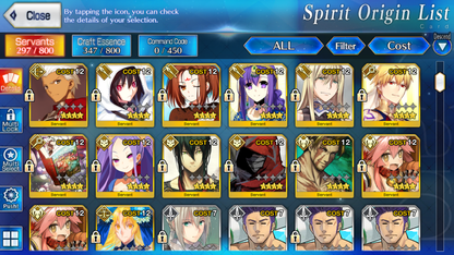 [NA] FGO Draco Skadi Altria Caster Koyanskaya Oberon Lady Avalon + 1900-2000SQ Fate Grand Order starter account-Mobile Games Starter